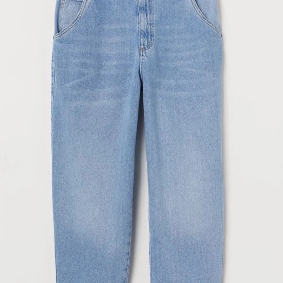 H&M women's light wash, curvy jeans Blue size XXL NWT - Picture 2 of 11